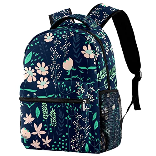 Sac à dos de voyage aux finitions soignées et motif floral imprimé haute définition