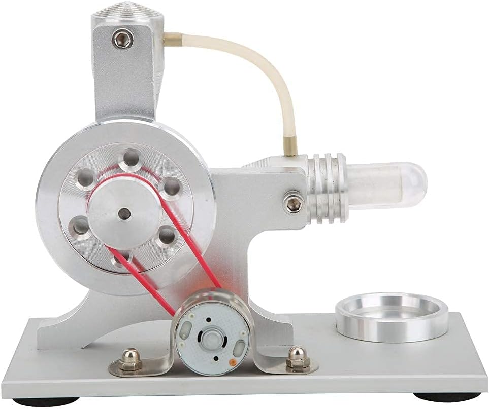Stirling Engine Toy Model, Stirling Engine Birthday Mini Engine Model Science Toy for Experiment/Teaching, Teacher Demonstration Props Physical Laboratory Equipment Teaching Tool