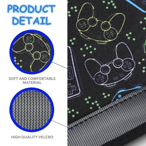 Image of YR Seat Belt Cover for Kids, Soft Comfort Seat Belt Cushion for Children, Cute Cartoon Pattern Car Seat Belt Pads Cover for Girls and Boys, 1 Pack (Game)