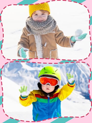 Image of Syhood 5 Pairs Kids Winter Gloves