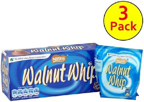 Walnut Whip Multipack 3 x 34G