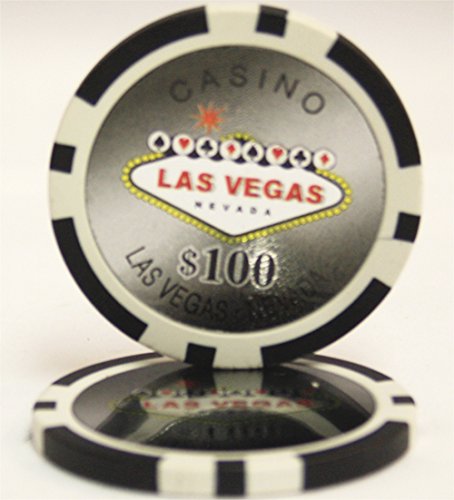MRC 1000pcs Las Vegas Casino Poker Chips Set with Acrylic Case Custom Build - Thumbnail 6