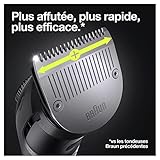 Braun BT7350 Men's Beard Trimmer 7 Hair Clipper Beard Trimmer, 39 Length Settings, 6 Accessories, Ideal for Face and Beard, Gift Idea, BT7350 Black and Metallic Grey - Image 3