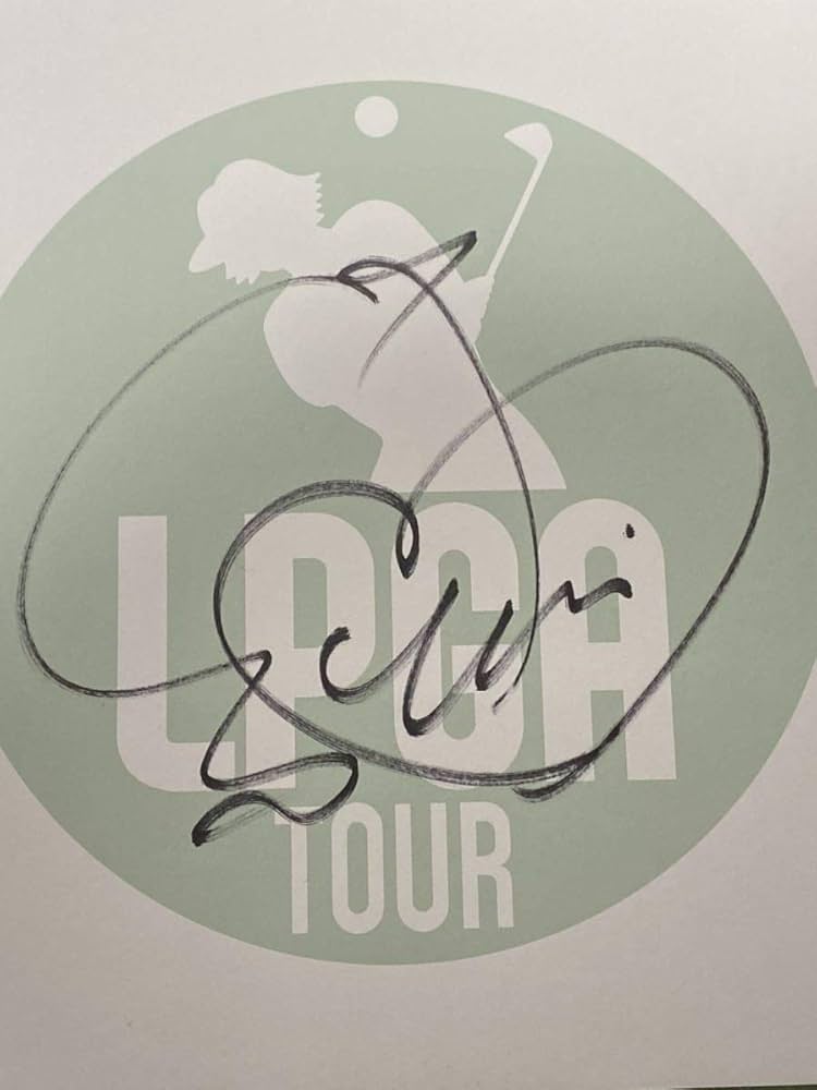 Amazon.co.jp: LPGA 河本結 直筆サインLPGAオリジナル色紙 : おもちゃ