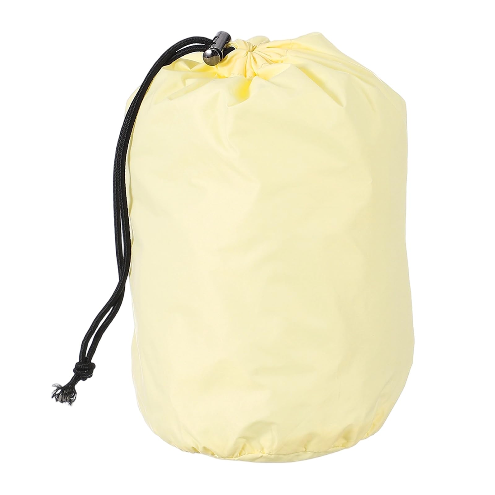 YELARXI Stuff Sack, Sleeping Bag Storage Sack, Waterproof Outdoor Storage Ultralight Portable Drawstring Storage Bag - Fitting for (Camping/Backpacking/Traveling/Hiking) 4 x 8 In & Beige