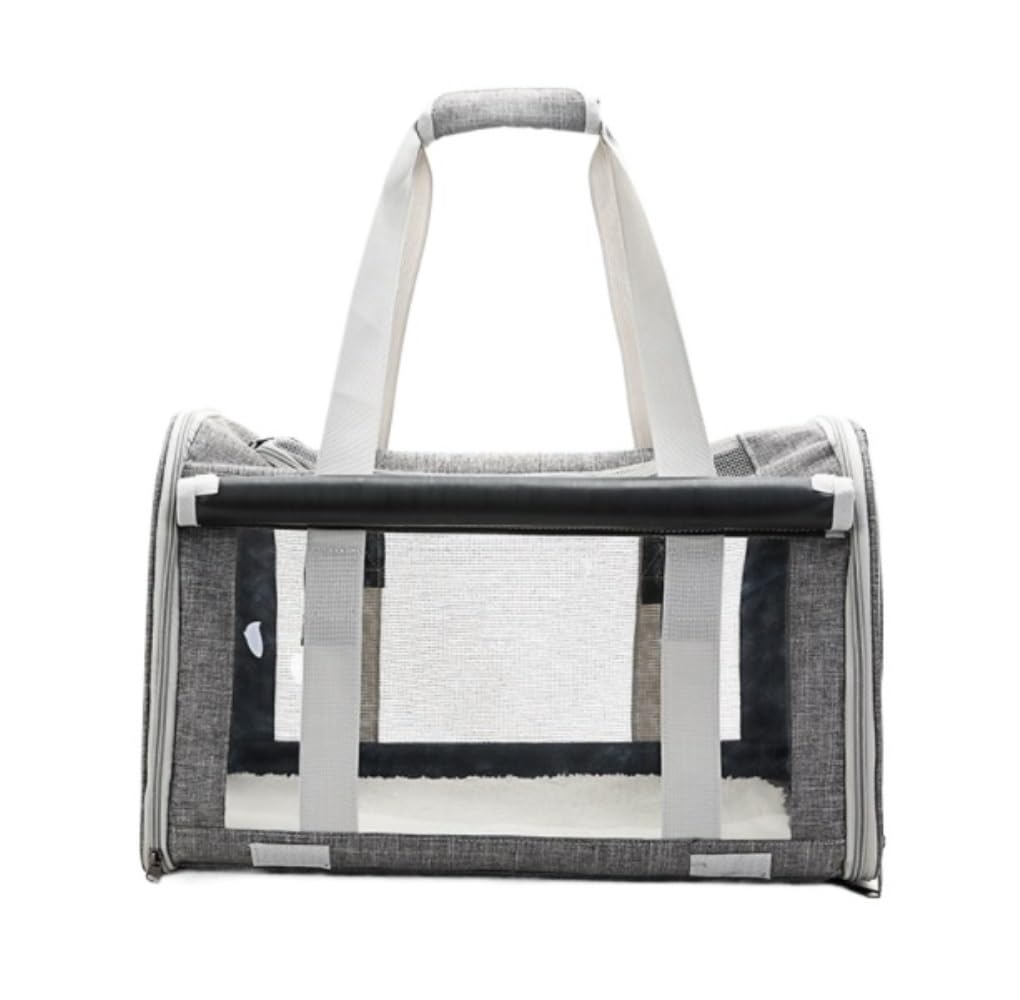 Transportin Gato Transportín Para Perros Pequeños, Suministros Para Mascotas, Bolsa Para Perros, Transportador Para Cachorros, Contenedor Para Gatos Al Aire Libre, Transportador Plegable Para Gatos Tr