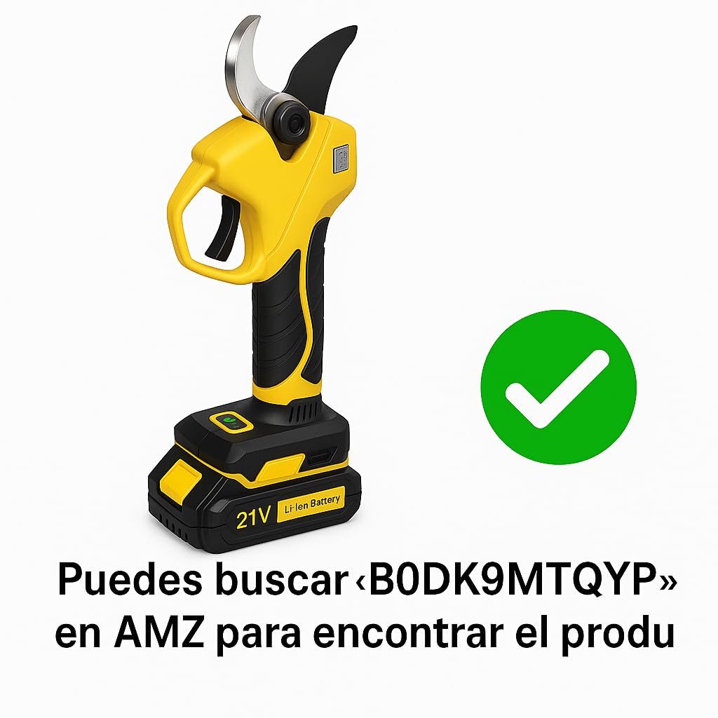 Batería De 2000 Mah Para Podadoras Eléctricas y Motosierras, Toma Makita