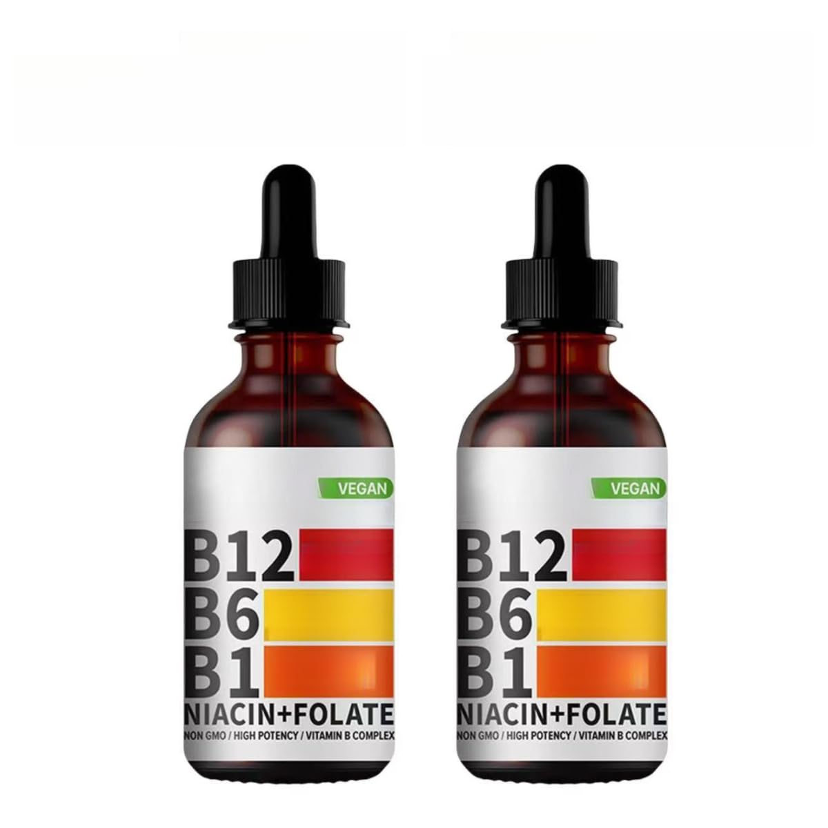 2PCS,Gocce liquide vitaminiche, assorbimento rapido, equilibrio generale | Adatto a uomini e donne, per il supporto immunitario ed energetico, l'equilibrio del corpo