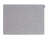 Legamaster Board-Up Akustik Pinboard - quiet grey - 75x50 cm - XL Pinnwand mit Textil-Oberfläche - mit Schall-Absorption zur Verbesserung der Akustik in Räumen - zur Wandmontage