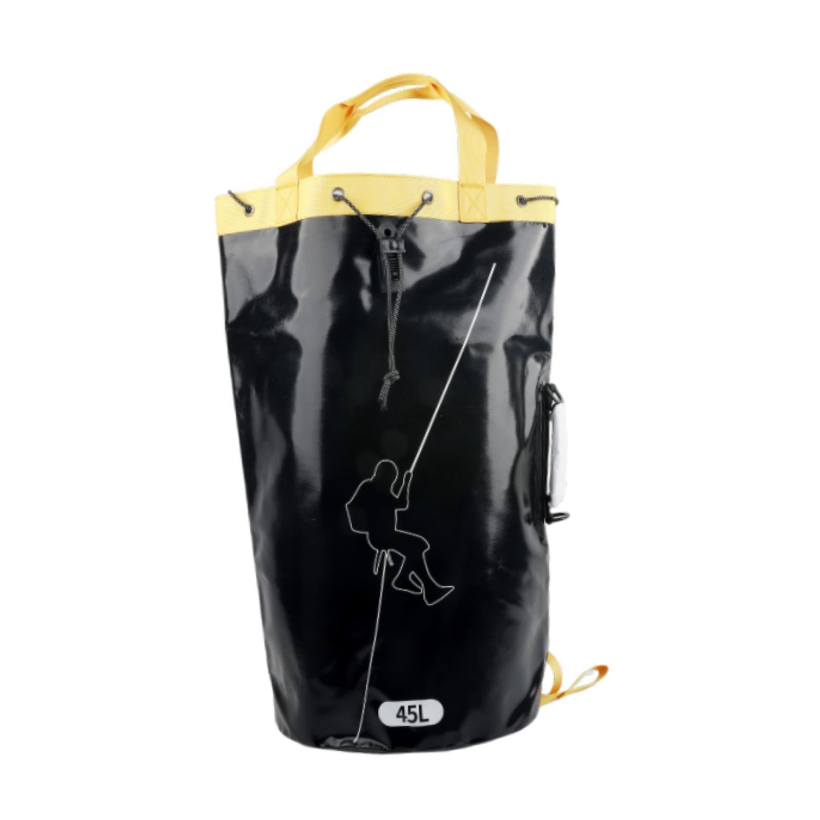 MYADDICTION Tree Climbing Rope Bag Portable PVC for Outdoor Rock Climbing Mountaineering 45L-picture-27