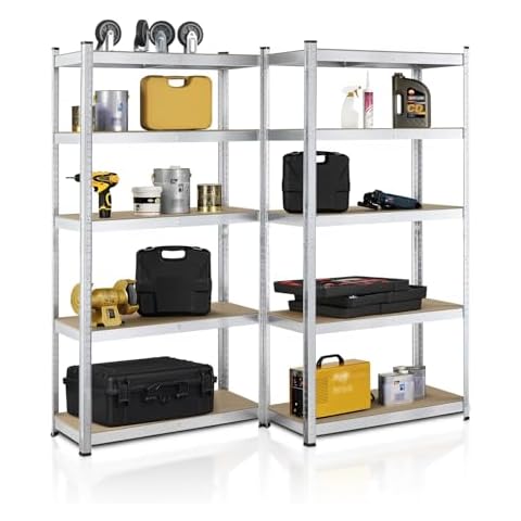 Juskys Étagères de Stockage Basic Cover