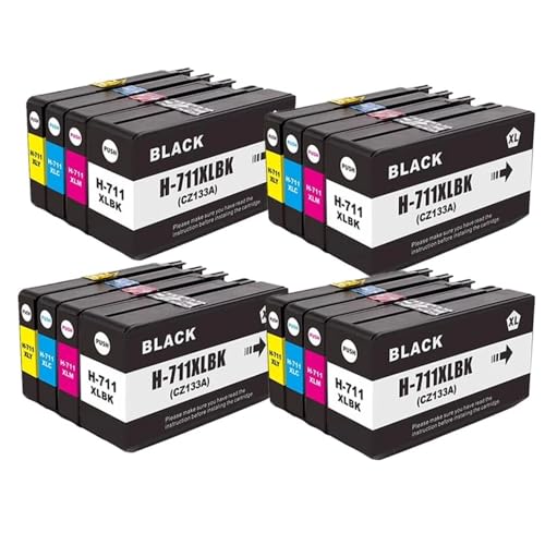 Cartouche d'encre 711XL CZ133A CZ130Z CZ131A CZ132A imprimante T520