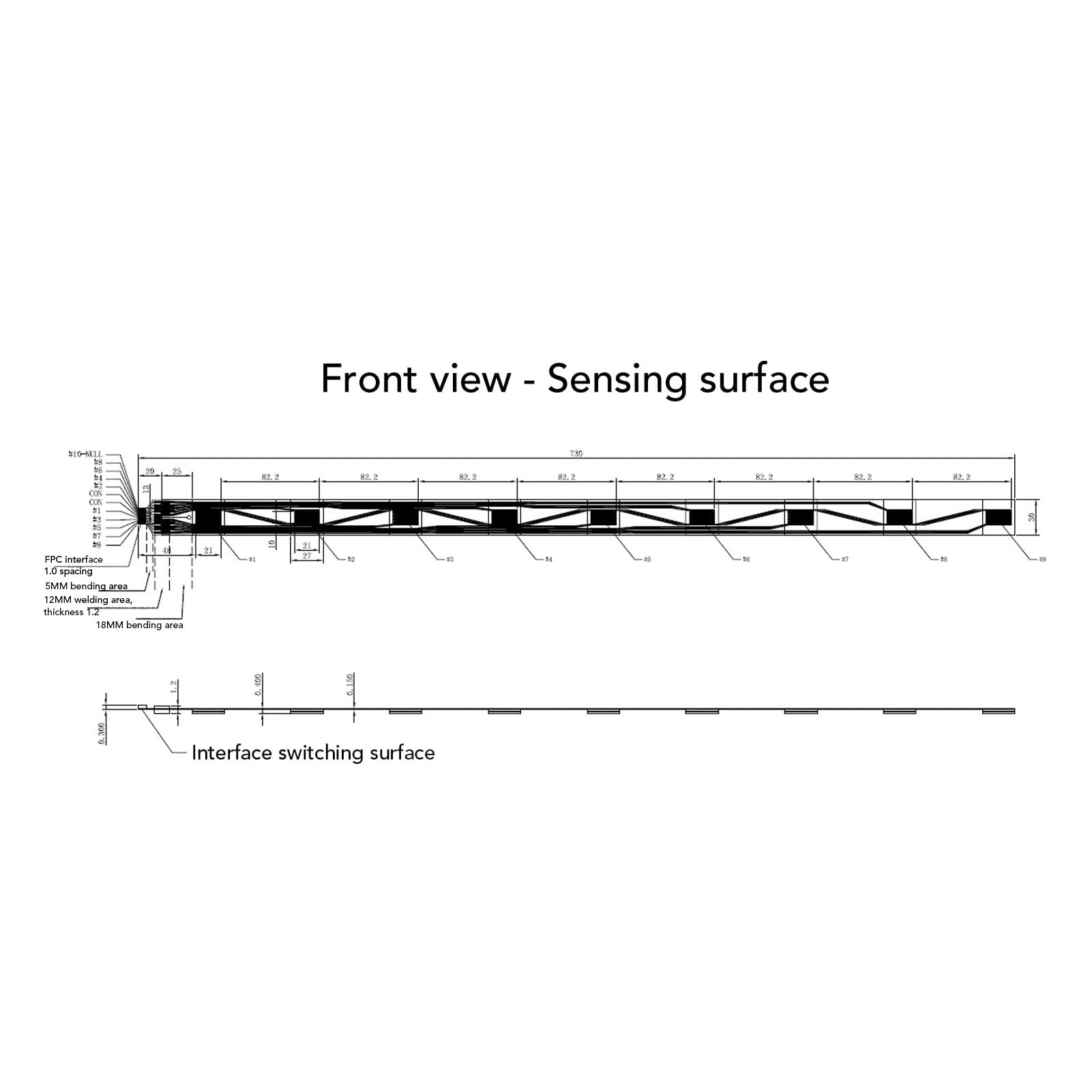 NURII Pnp Mid Range Distance Sensors, DT50-2B215252 1065661, Measuring Range 200 to 30000mm
