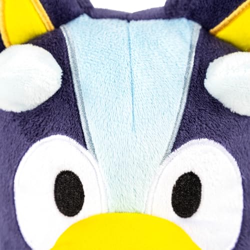 Image of Bluey Cartoon Kids Mini Plush Pillow Buddy, Blue | 12 Inches, Official Product, Ultra-Soft Polyester Microfiber, Stuffed Plushie, Spot Clean Only, Kids Gift