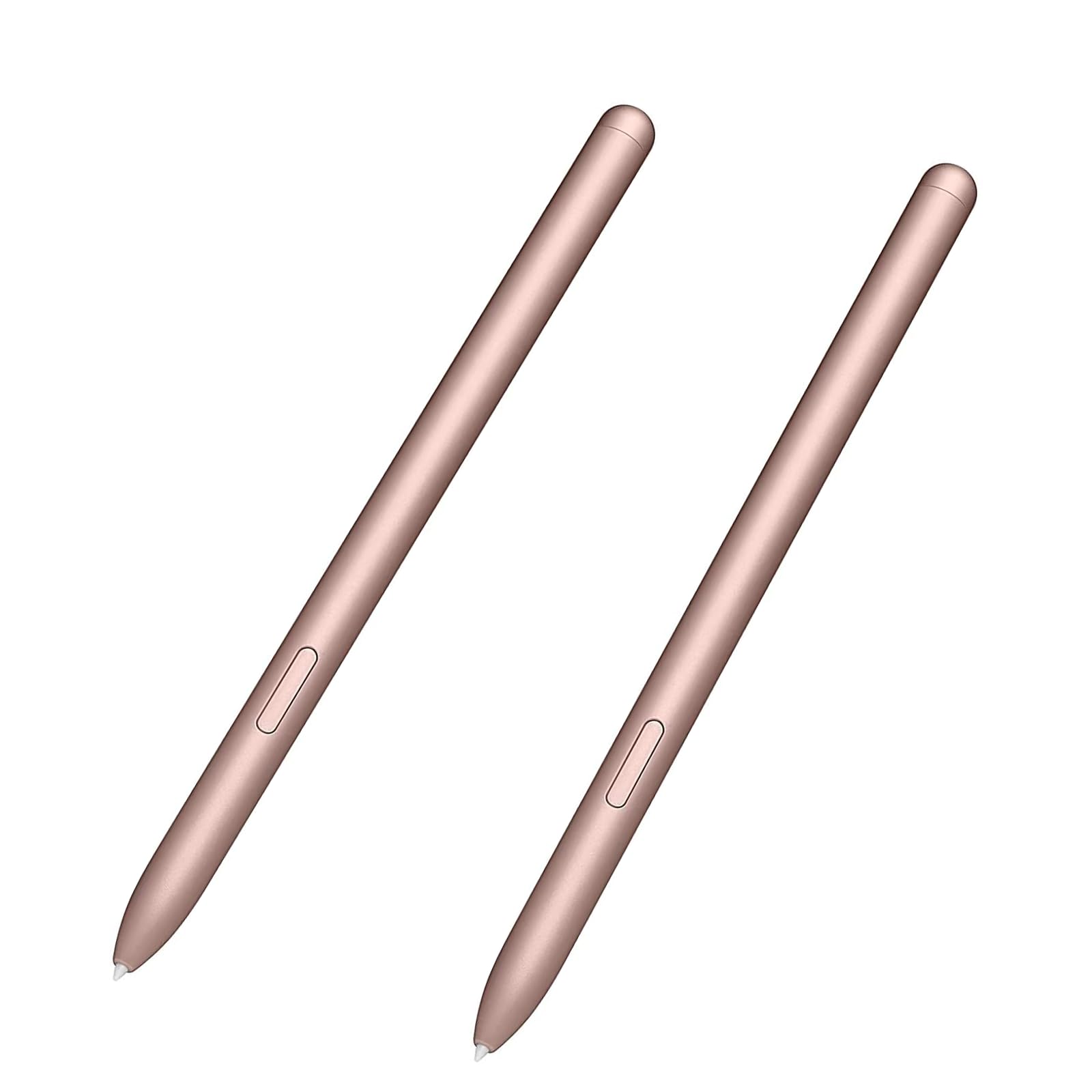 2 unidades Galaxy Tab S7 lápiz capacitivo de repuesto para Samsung S7 Pen EJ-PT870 para Samsung Galaxy Tab S7 / S7+ lápiz capacitivo de repuesto + puntas / plumas (bronce místico)