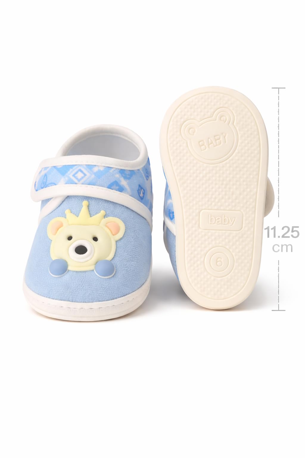 All Starz Unisex Baby Cartoon Shoes, Anti-Skid Rubber Soles, Cute Animal Design, 0 to 9 Months (Pink Car, UK Footwear Size System, Infant, Age Range, Medium, 6 Months, 12 Months) 4