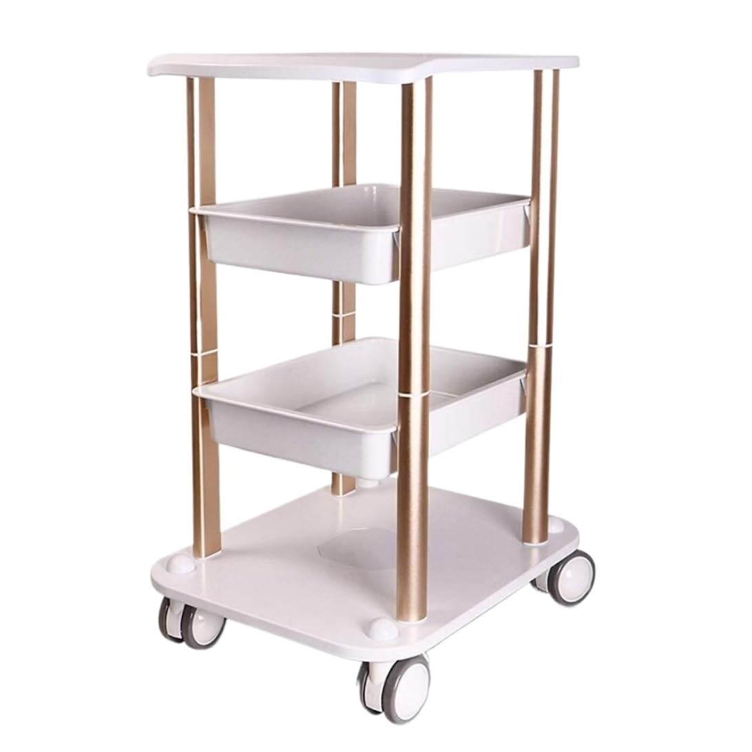 Metallo Rolling Sto Cart 3 Tier Utili Cart per Cucina nizat le Carrello di Servizio per Casa & Hotel Versatile Rolling Sto Solut