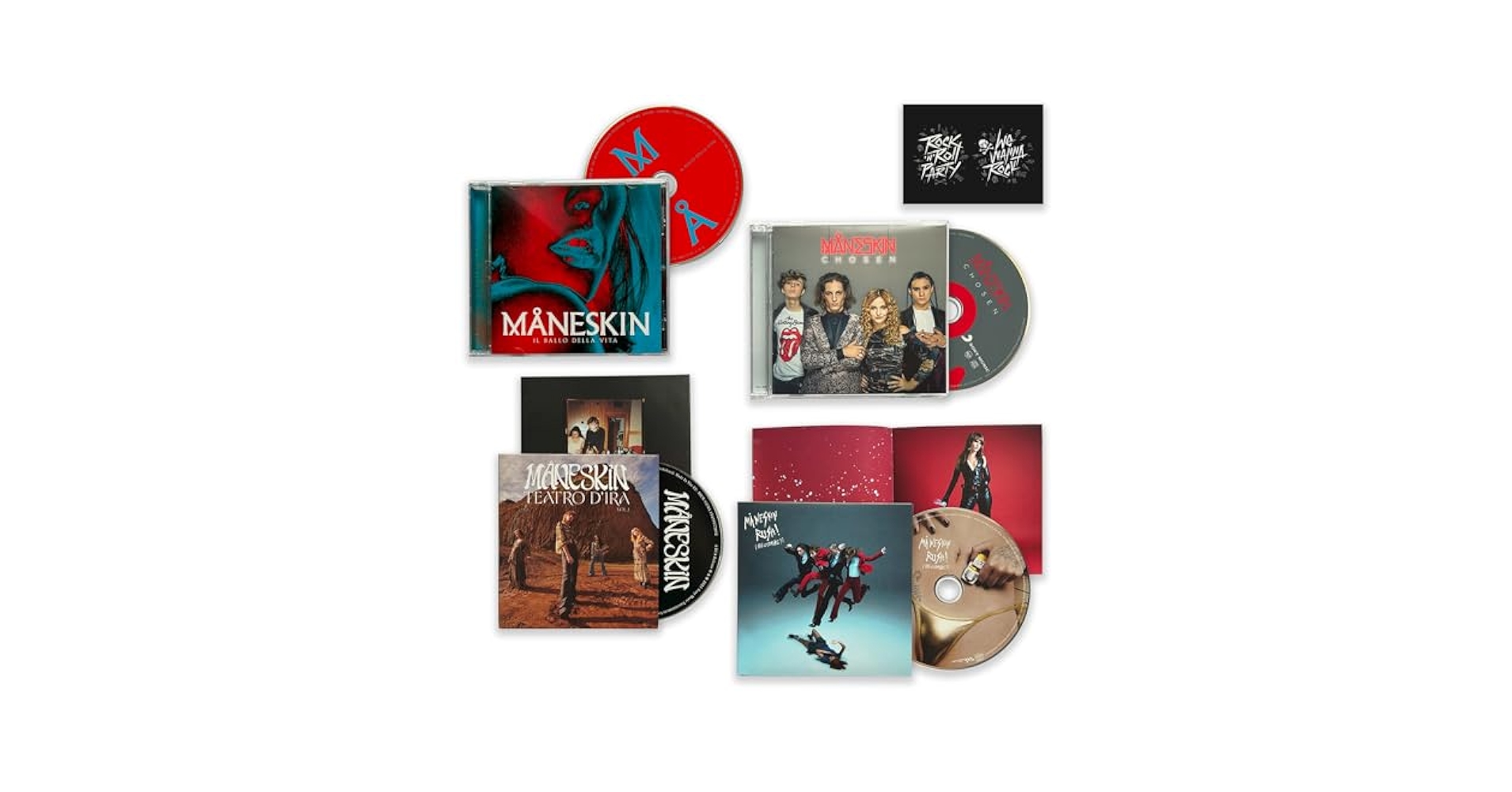 Måneskin - Måneskin Complete CD Collection: Chosen / Il