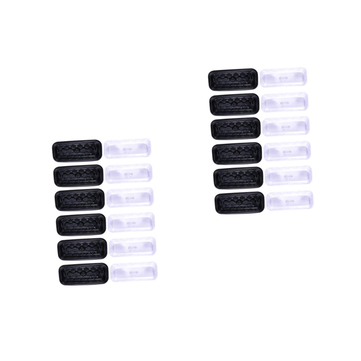 Yardwe 12 Ensembles Plateau de semis boîte de semis Mini planteur Plateaux de Germination des Plantes ensemencement kit Germination kit de Germination Boîtier 12 cellules Pot Plastique
