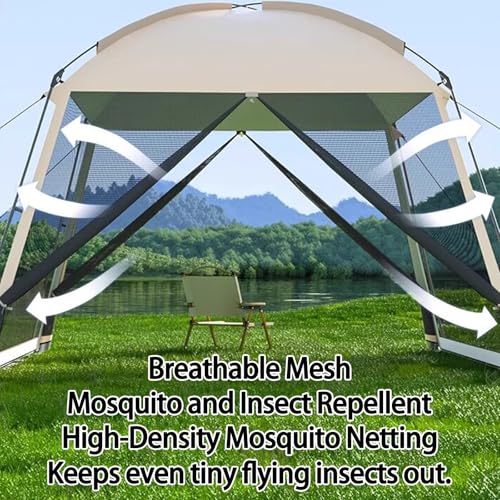 Carpa portátil ventilada con mosquitero para 1 persona miniatura 4