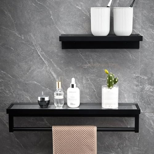 Rangement de salle de bain 50cm suspendu pour optimiser l'espace douche - 3