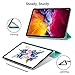 ULAK Case for iPad Pro 11 Inch 2020/2018, Slim Lightweight Trifold Stand Smart Cover with Auto Wake/Sleep, Hard Back Designed Cover for iPad Pro 11 (Support 2nd Gen iPad Pencil Charging), Mint