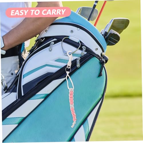 Pulsera marcador manual para golf rosa miniatura 5