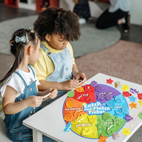 Jouet de pêche en bois magnétique, le cadeau d'anniversaire éducatif idéal - 3
