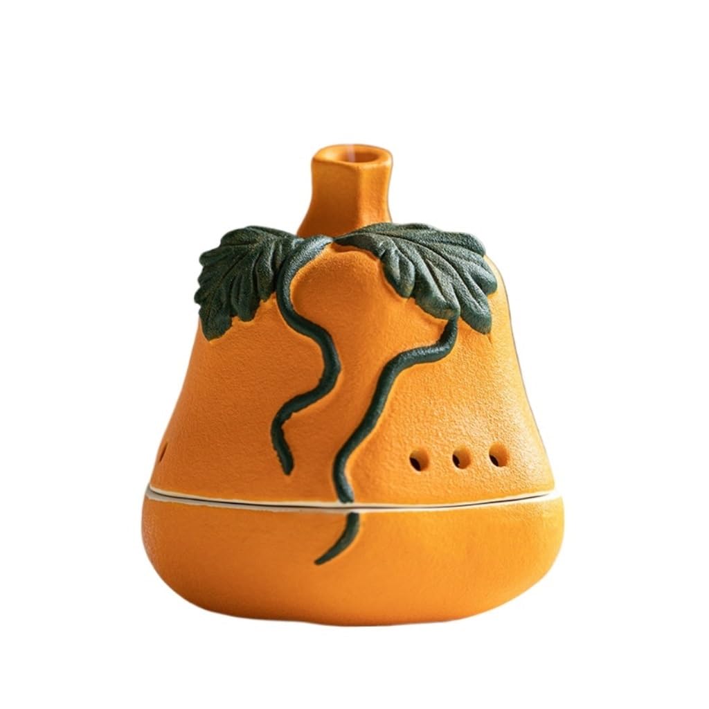 Basxdrfxz A Incense Holder Base Ceramic Plate Incense Burner Home Indoor Sandalwood Garwood Romatherapy Fruit Ornaments