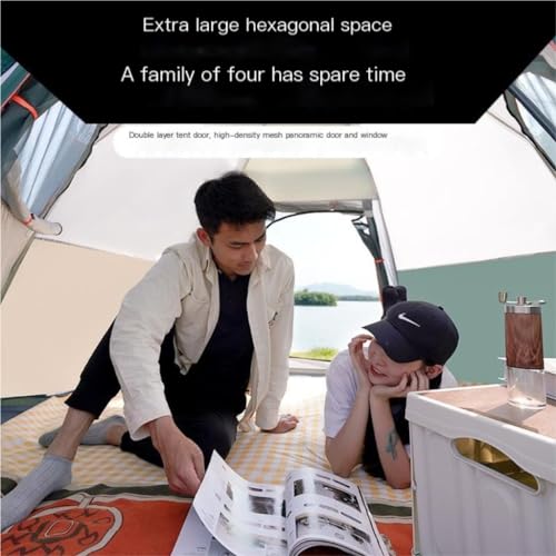 Carpa automática portátil para camping 3-4 personas miniatura 4