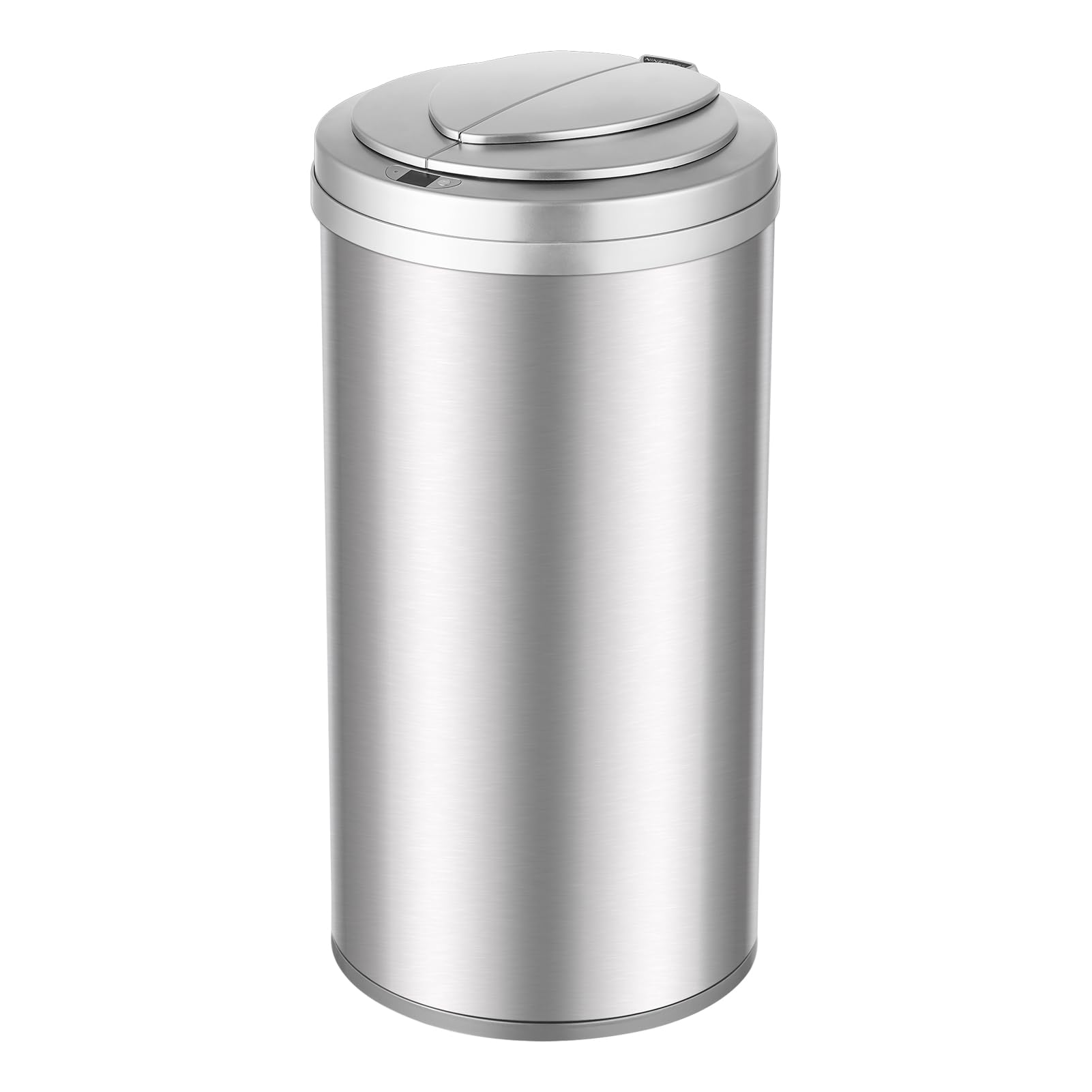 Amazon｜ナインスター(Ninestars) 自動開閉ゴミ シルバー 横開き