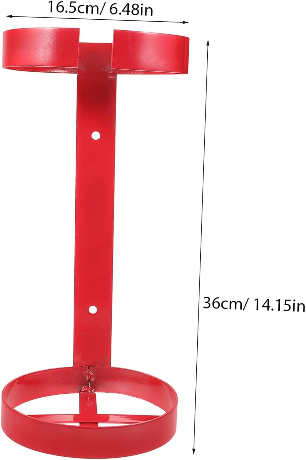 6kg Heavy Duty Fire Extinguisher Bracket Metal Wall Mount Holder for Boat Vehicle Easy Installation Space-Saving Design Suitable for Extinguishers