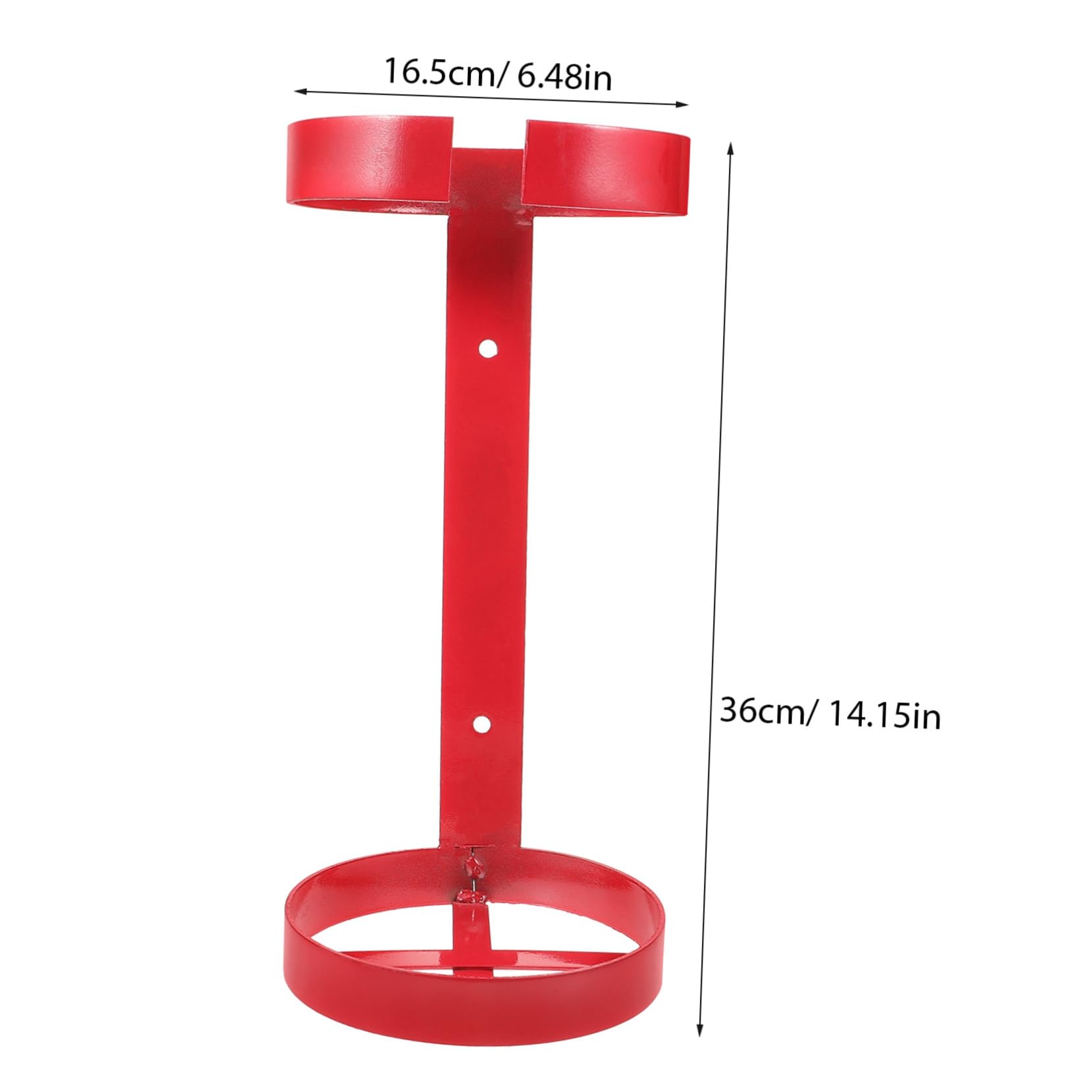 SHINEOFI Soporte de Montaje Diseño Simple y Conveniente de Hierro para Extintor de Incendios Capacidad 5-6kg para Instalación Rápida para Coche y Barco