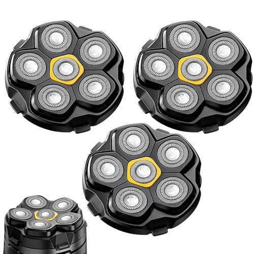 Têtes de rasoir 6D rechange magnétique pour un rasage crâne parfait JoyKoi DOAO