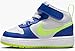 Nike Court Borough Mid 2 Toddler Astronomy Blue/Volt Size 8
