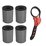 Caterpillar 7W-5389 Engine Air Filter w/IHD Strap Wrench Bundle (4)