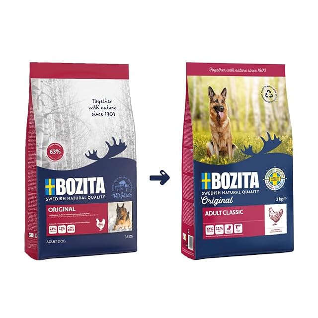 Foto 3 de 7 de Bozita Dog Original Adult Classic 3 kg