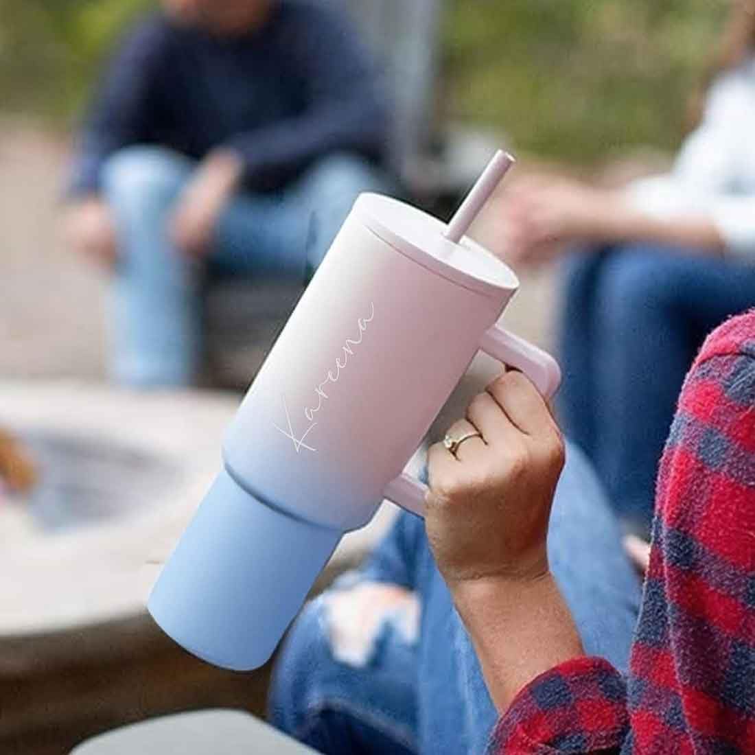Nutcase Customized Tumbler with Name 1200ml Stainless Steel Vacuum Insulated Travel Cups 2