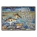 River's Edge Marriage & Fishing License Tin Sign