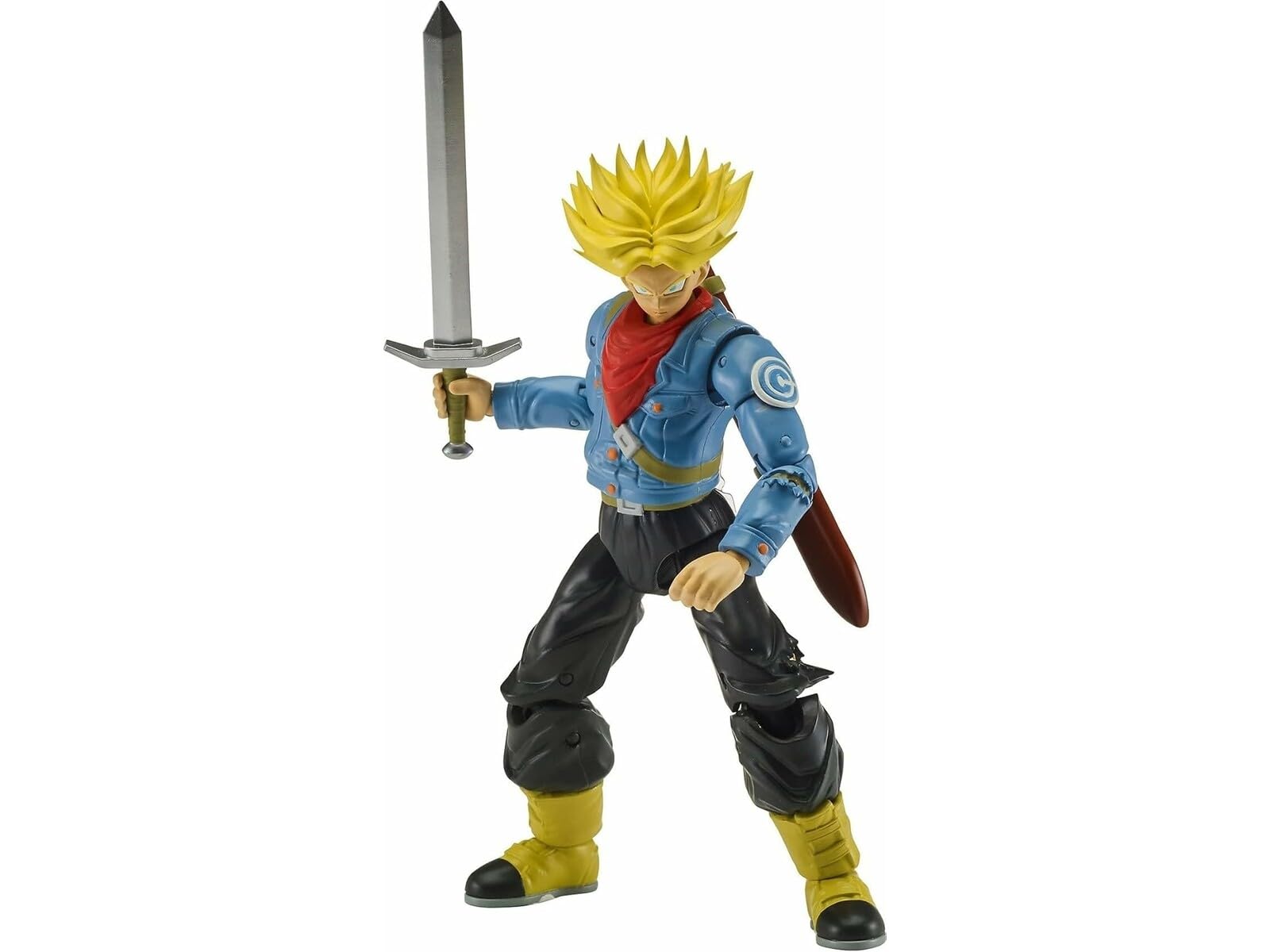Dragon Ball Stars Super Saiyan Future Trunks 6.5 Inches, Multicolor, 35862