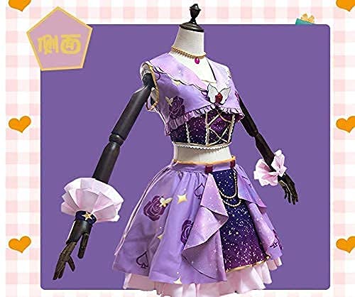 Amazon | 漫雅cosアイカツ! 紫吹蘭 コスプレ衣装 高級 cosplay (XL