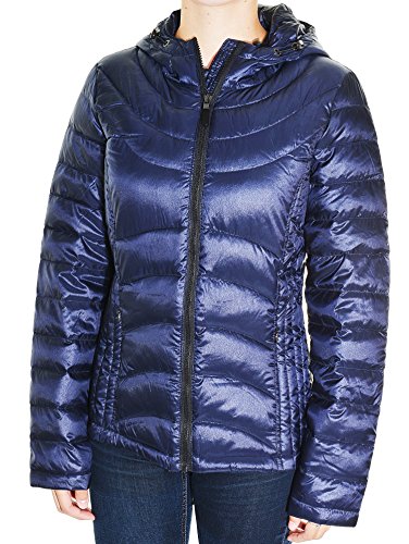 Andrew Marc Marc New York Women's Packable Dawn Jacket, Dark Indigo, Small