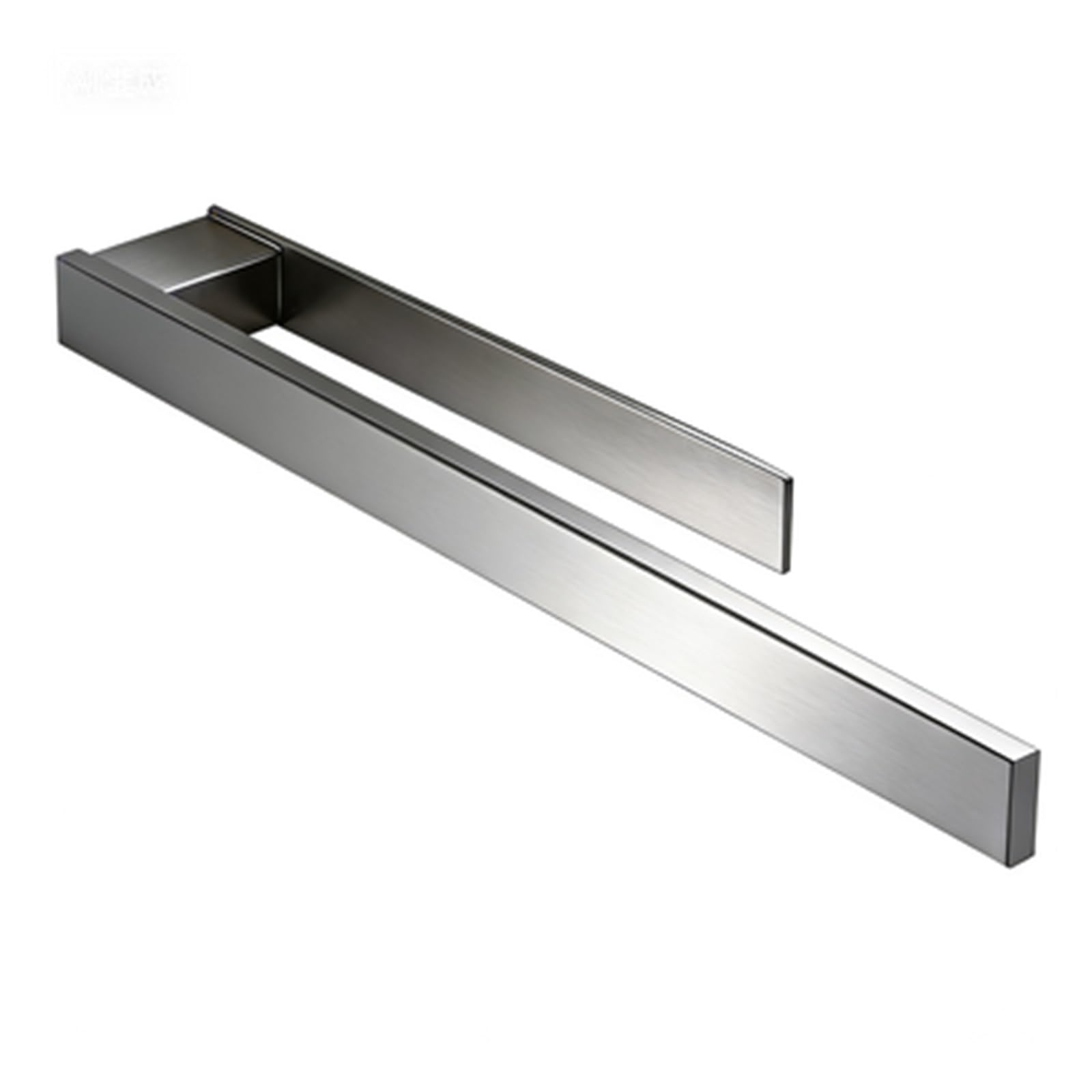 1pc Towel Rack No Punching Stainless Steel Bathroom Pendant Household Bar Single Hardware(A)