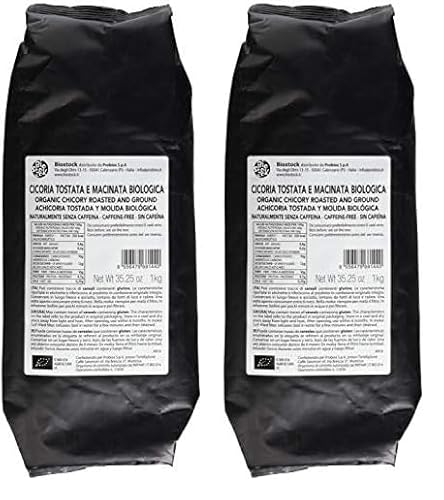 Probios Achicoria tostada y macinada 1kg orgánica (Paquete de 2)