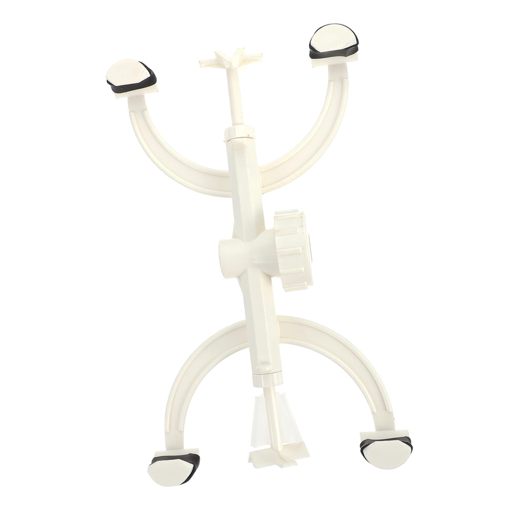 ERINGOGO Double Buret Clip Lightweight Titration Clamp for Laboratory Use Securely Holds Burettes Without Obstructing Scales for Classroom and Science Experiments