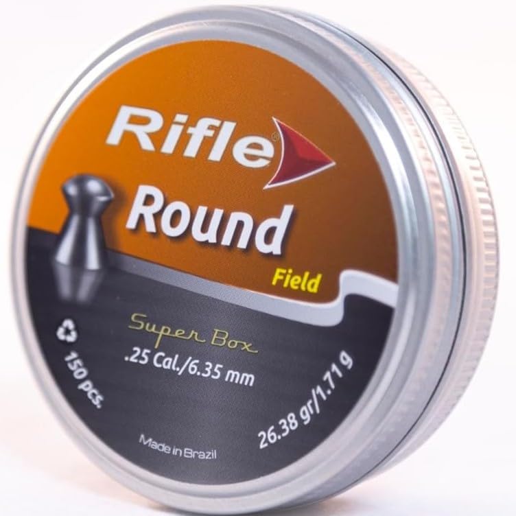 Miniatura 2 de Pellets de pistola redonda serie Field  Calibre .25  0.250 in  0.93 oz  para Benchrest y objetivo de campo  150 unidades, plata