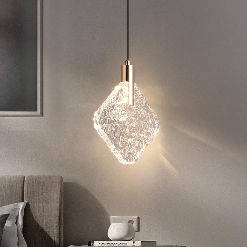 Lampe suspendue en verre dimmable 3 couleurs pour éclairage de restaurant - 3