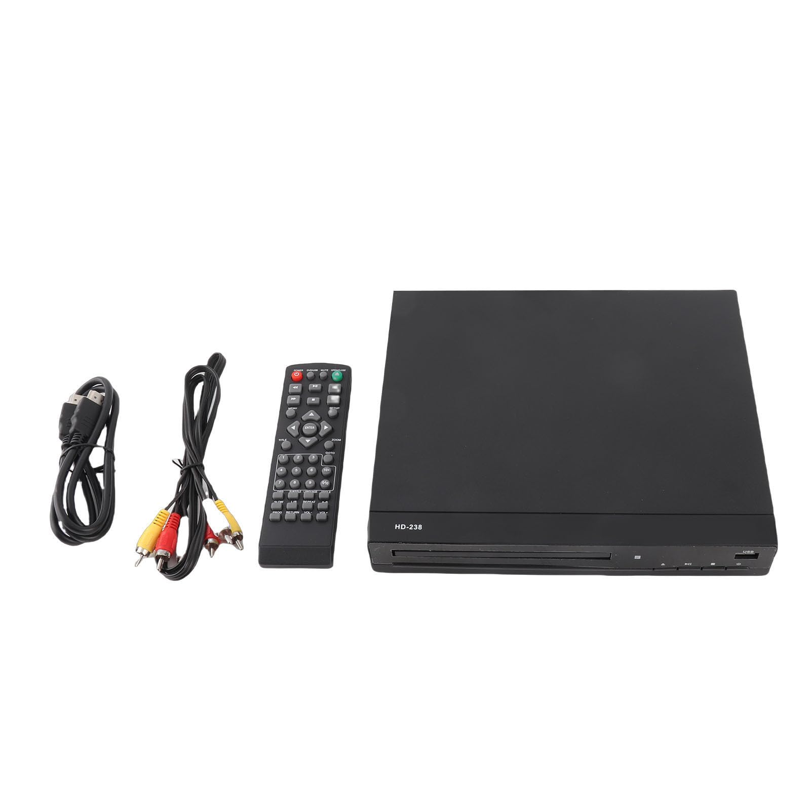 Generic Reproductor de DVD HD Reproductor de CD Gratuito con Región Mejorada 1080P para Coleccionistas de Películas Internacionales (Enchufe de la UE)