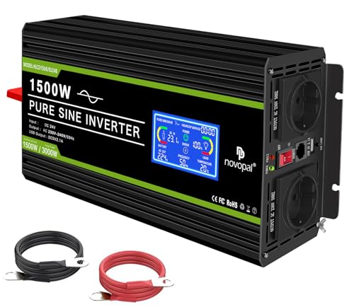 Onduleur Pur Sinus 24V 220V Novopal pour alimenter vos appareils en camion