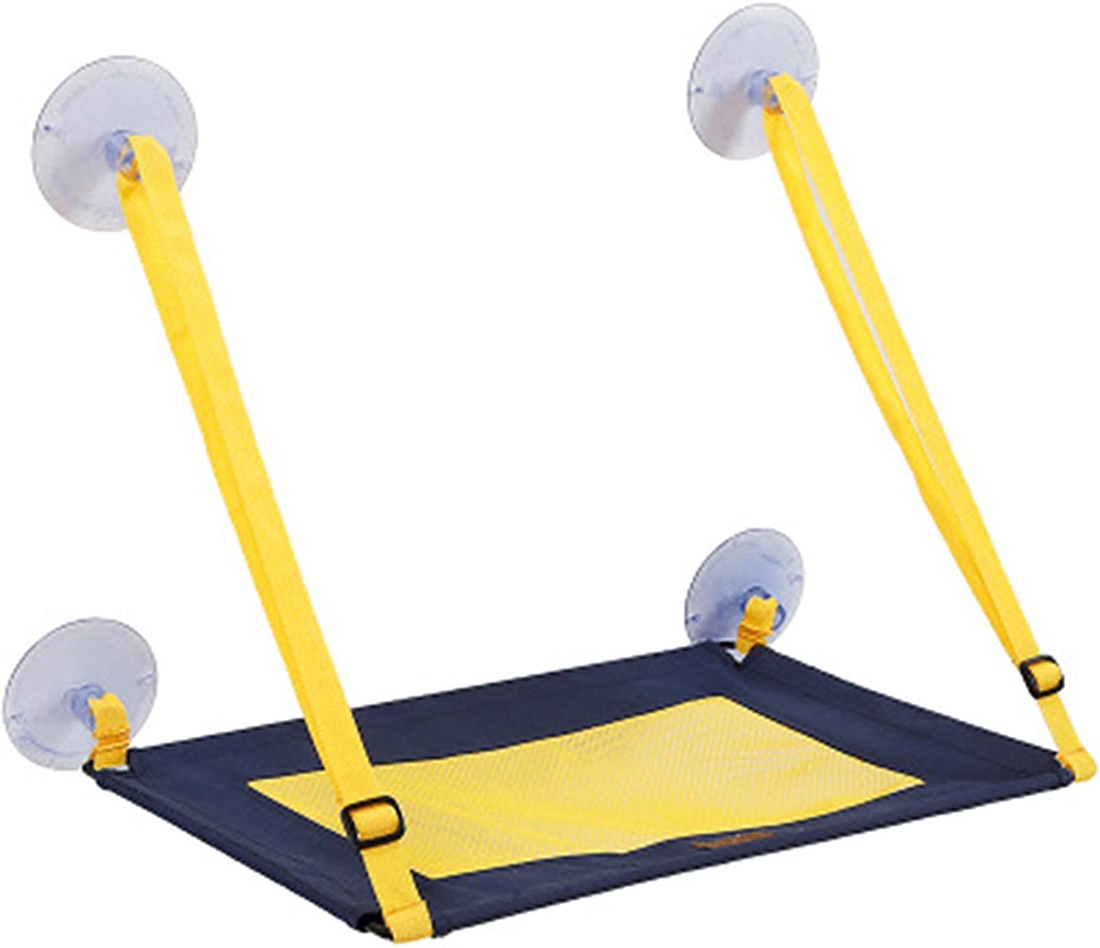 Hamaca para Gato Hamaca Ventana de Gato Ventana Perch Bed Asiento Hamaca para gatos Cama Hamaca colgante para gatos montada en la ventana con 4 ventosas de alta resistencia Sostiene hasta 44 libras, c